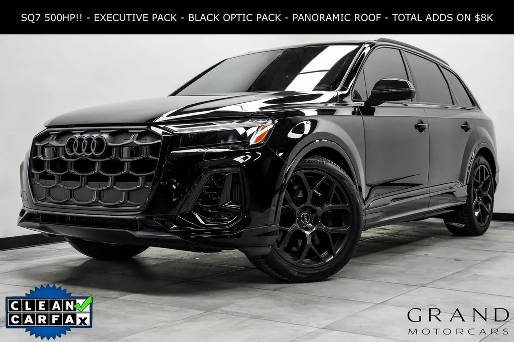Black 2025 Audi SQ7 Premium Plus for sale in Marietta, GA
