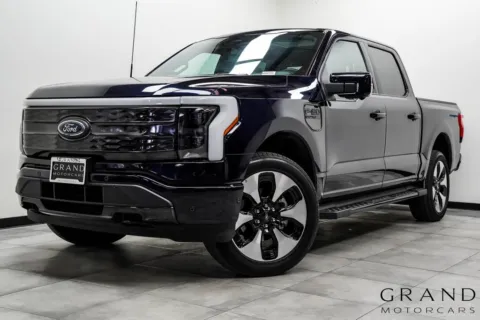 Blue 2022 Ford F-150 Lightning Platinum for sale in Marietta, GA
