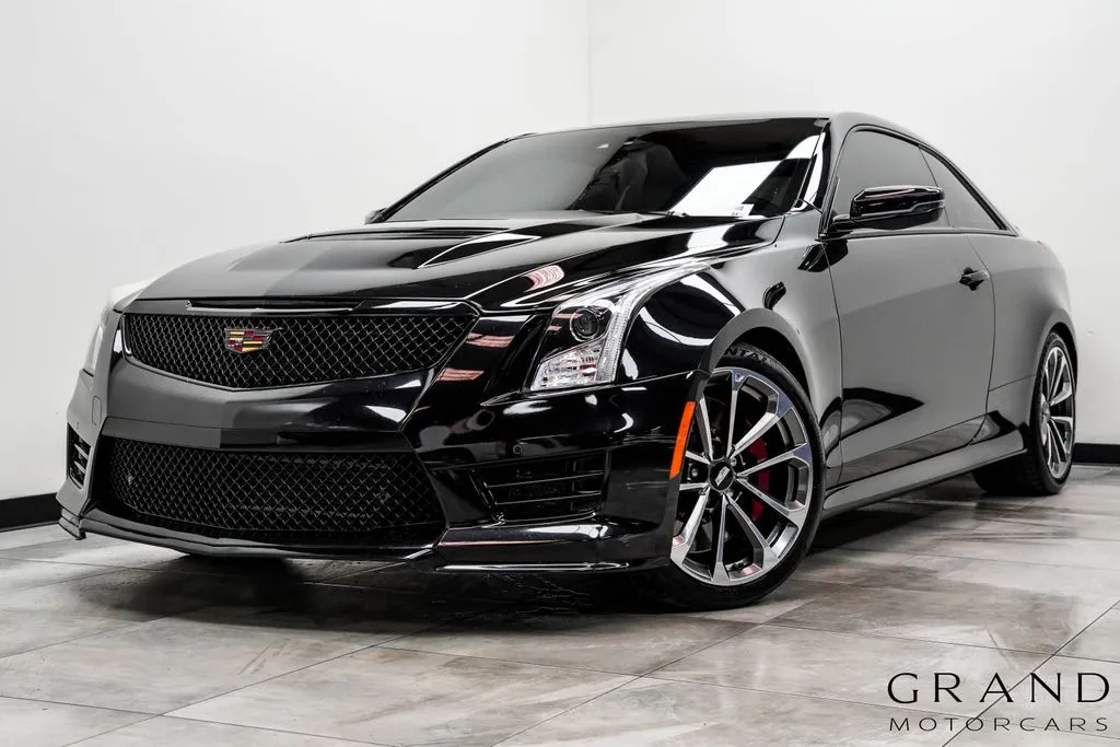 Black 2017 Cadillac ATS-V for sale in Marietta, GA