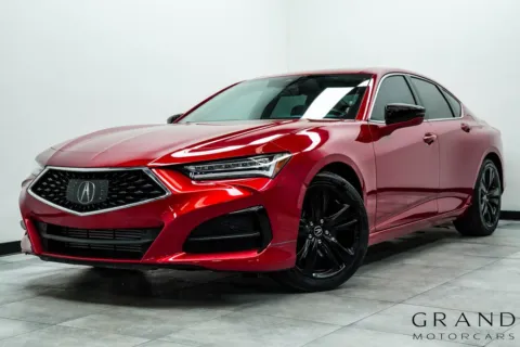 Red 2021 Acura TLX Technology Package for sale in Marietta, GA