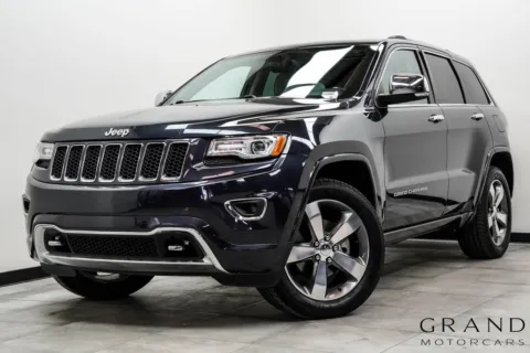 Blue 2015 Jeep Grand Cherokee Overland for sale in Marietta, GA