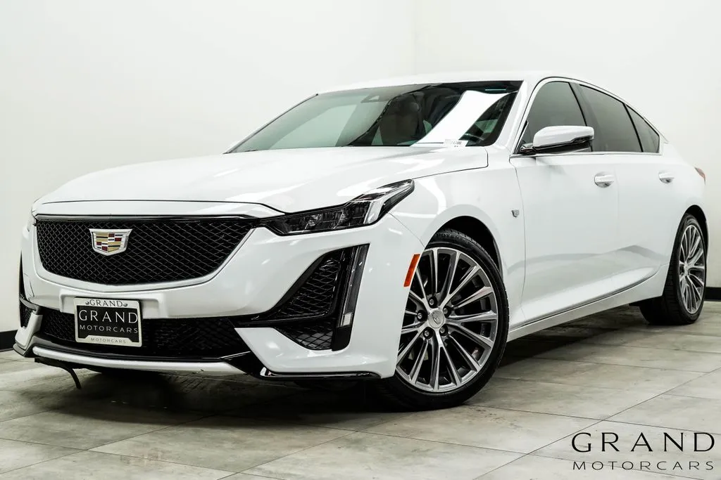 White 2023 Cadillac CT5 Luxury for sale in Marietta, GA