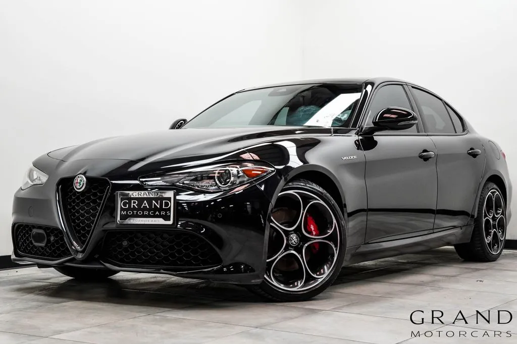 Black 2023 Alfa Romeo Giulia Veloce for sale in Marietta, GA