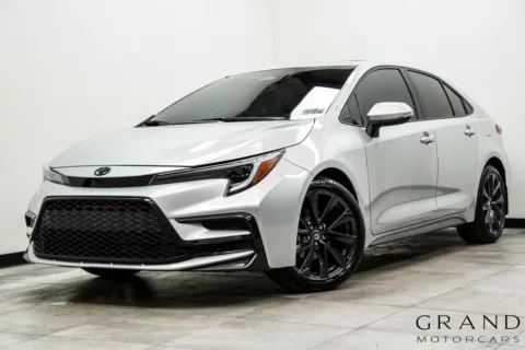 Silver 2024 Toyota Corolla XSE for sale in Marietta, GA