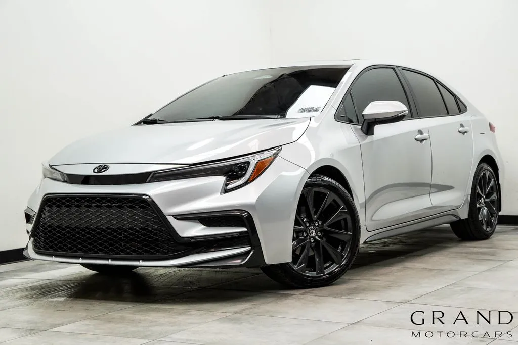Silver 2024 Toyota Corolla XSE for sale in Marietta, GA