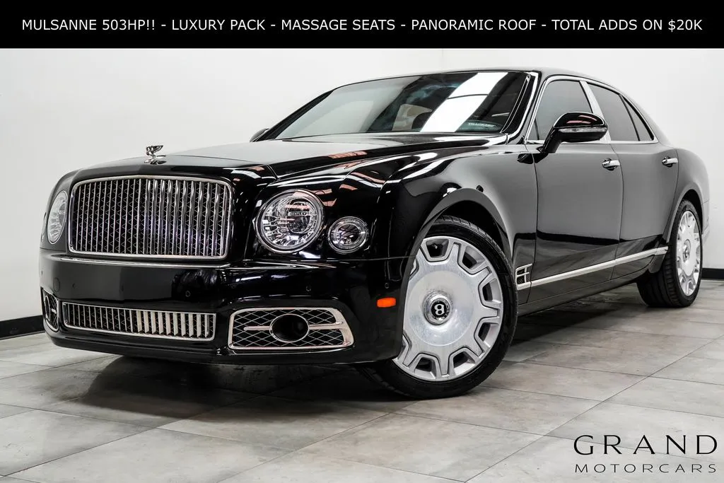 Black 2018 Bentley Mulsanne for sale in Marietta, GA