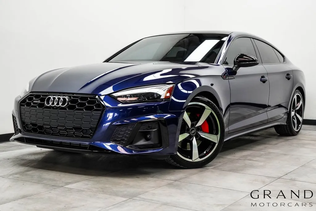 Blue 2022 Audi A5 Sportback Premium Plus for sale in Marietta, GA