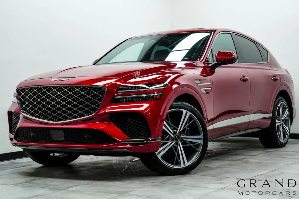 Red 2025 Genesis GV80 Coupe 3.5T e-SC for sale in Marietta, GA