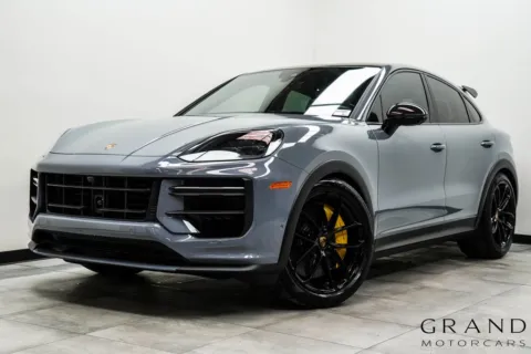 Gray 2024 Porsche Cayenne Coupe Turbo GT for sale in Marietta, GA
