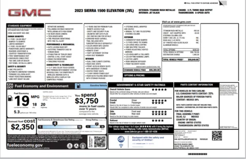 Another view of 2023 GMC Sierra 1500 Elevation for sale in Marietta, GA at Grand Motorcars Marietta