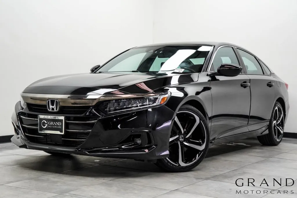 Black 2022 Honda Accord Sport for sale in Marietta, GA