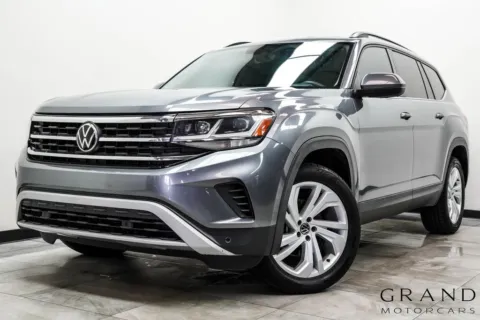 Gray 2021 Volkswagen Atlas 3.6L V6 SE w/Technology for sale in Marietta, GA