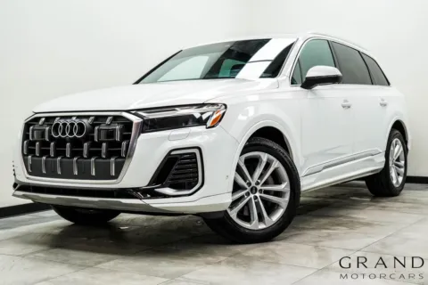 White 2025 Audi Q7 55 Premium Plus for sale in Marietta, GA
