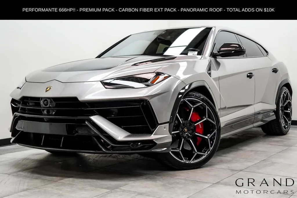 Gray 2024 Lamborghini Urus Performante for sale in Marietta, GA