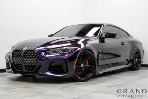 Black 2021 BMW 4 Series M440i xDrive for sale in Marietta, GA