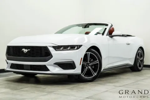 White 2024 Ford Mustang EcoBoost Premium for sale in Marietta, GA