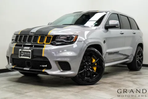 Silver 2021 Jeep Grand Cherokee Trackhawk for sale in Marietta, GA