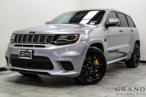 Silver 2021 Jeep Grand Cherokee Trackhawk for sale in Marietta, GA