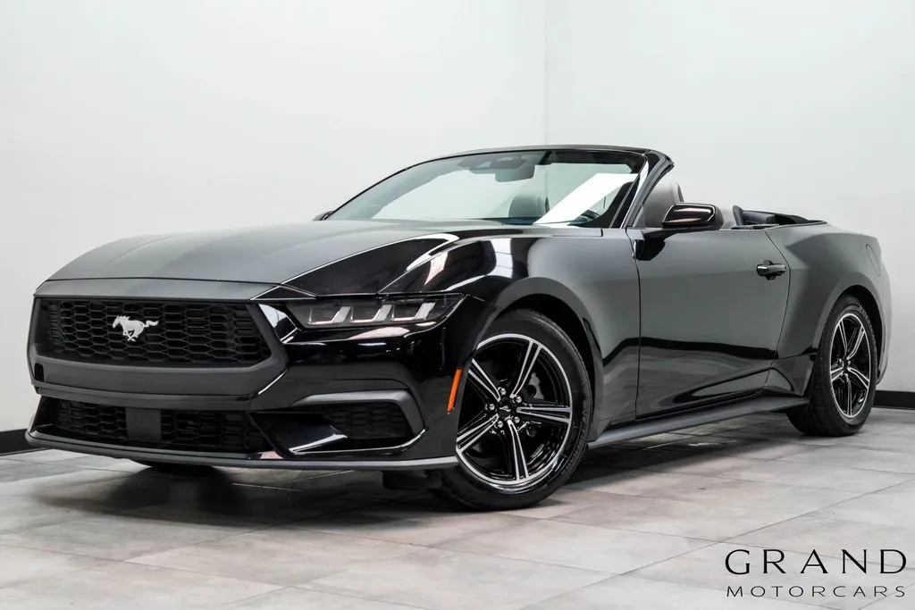 Black 2024 Ford Mustang EcoBoost Premium for sale in Marietta, GA