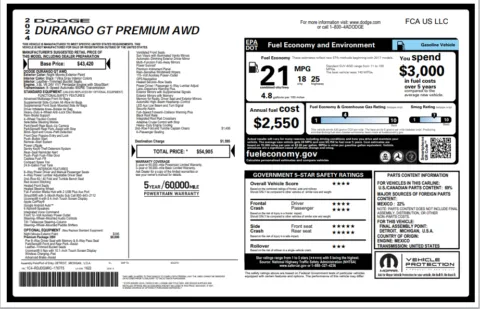 Another view of 2024 Dodge Durango GT Premium for sale in Marietta, GA at Grand Motorcars Marietta