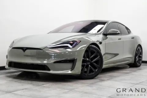 Red 2021 Tesla Model S Plaid for sale in Marietta, GA