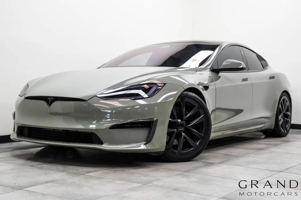 Red 2021 Tesla Model S Plaid for sale in Marietta, GA