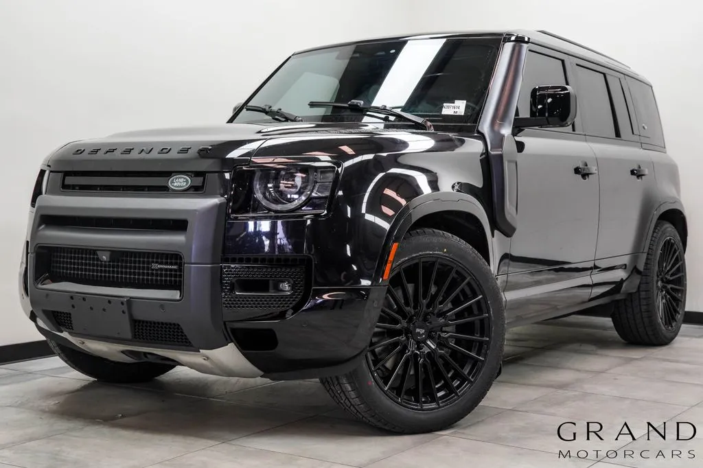 Black 2022 Land Rover Defender 110 X-Dynamic HSE for sale in Marietta, GA