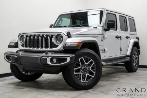 Silver 2024 Jeep Wrangler Sahara for sale in Marietta, GA