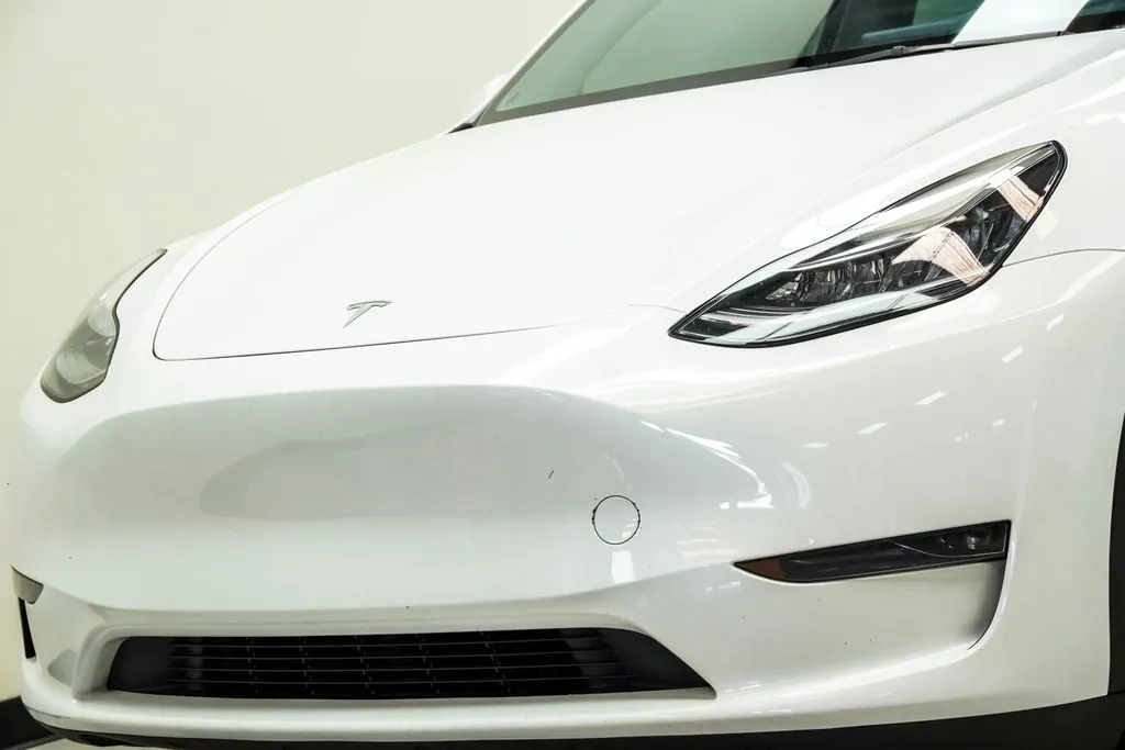 Used 2023 Tesla Model Y Long Range with VIN 7SAYGDEE1PA121075 for sale in Canton, GA