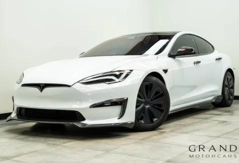 White 2022 Tesla Model S Plaid for sale in Marietta, GA