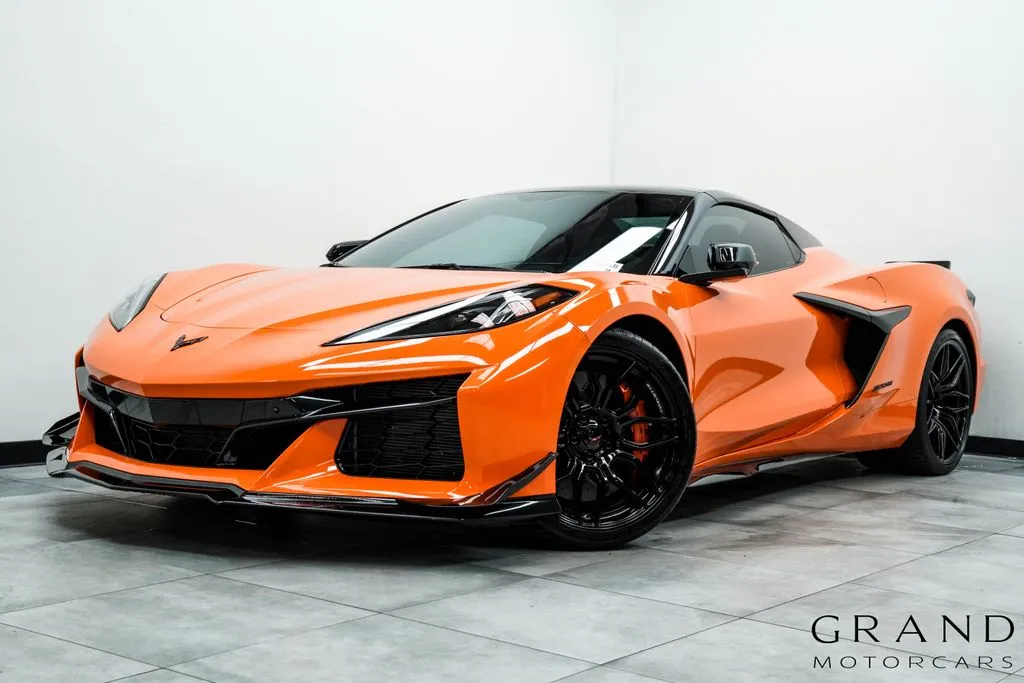 Orange 2023 Chevrolet Corvette Z06 for sale in Marietta, GA