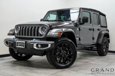 Gray 2024 Jeep Wrangler Sahara 4xe for sale in Marietta, GA