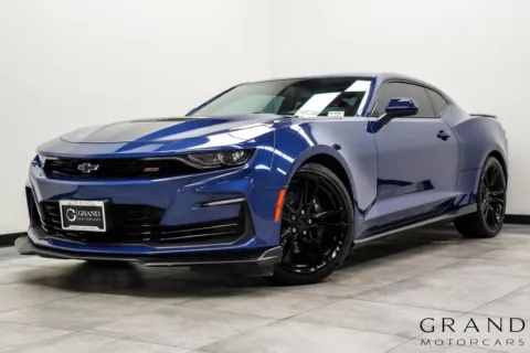 Blue 2021 Chevrolet Camaro SS for sale in Marietta, GA