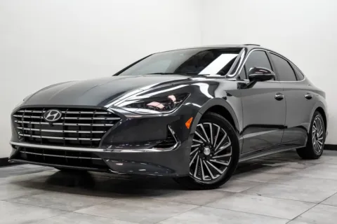 Gray 2023 Hyundai Sonata Hybrid Limited for sale in Marietta, GA