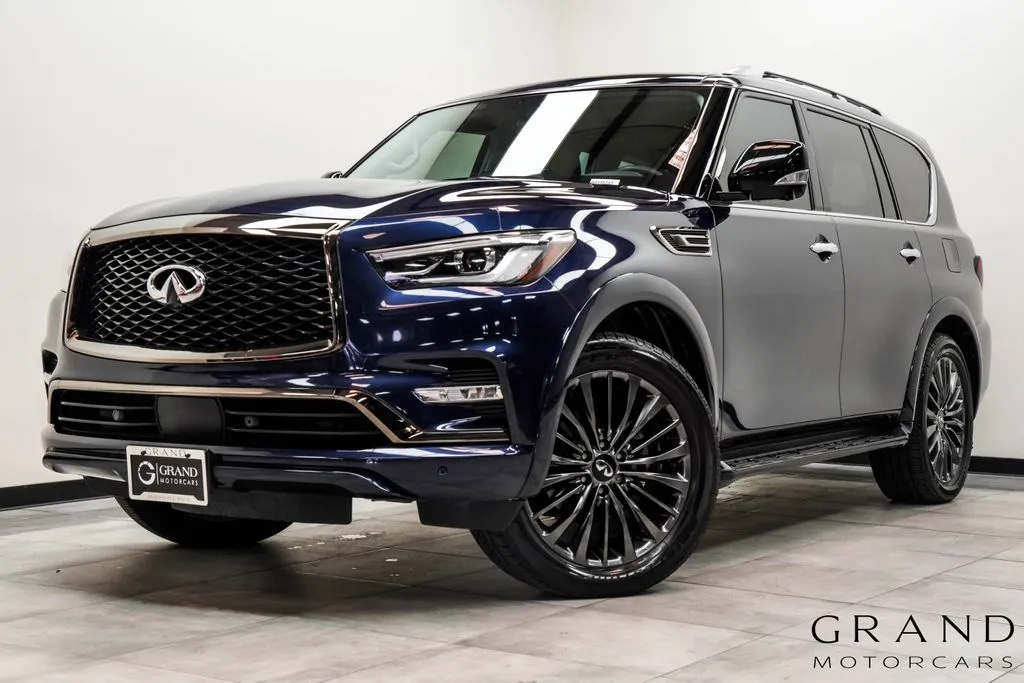 Blue 2024 INFINITI QX80 Premium Select for sale in Marietta, GA