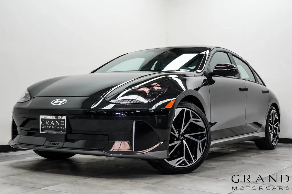 Used 2023 Hyundai IONIQ 6 SEL with VIN KMHM34AC6PA025686 for sale in Canton, GA