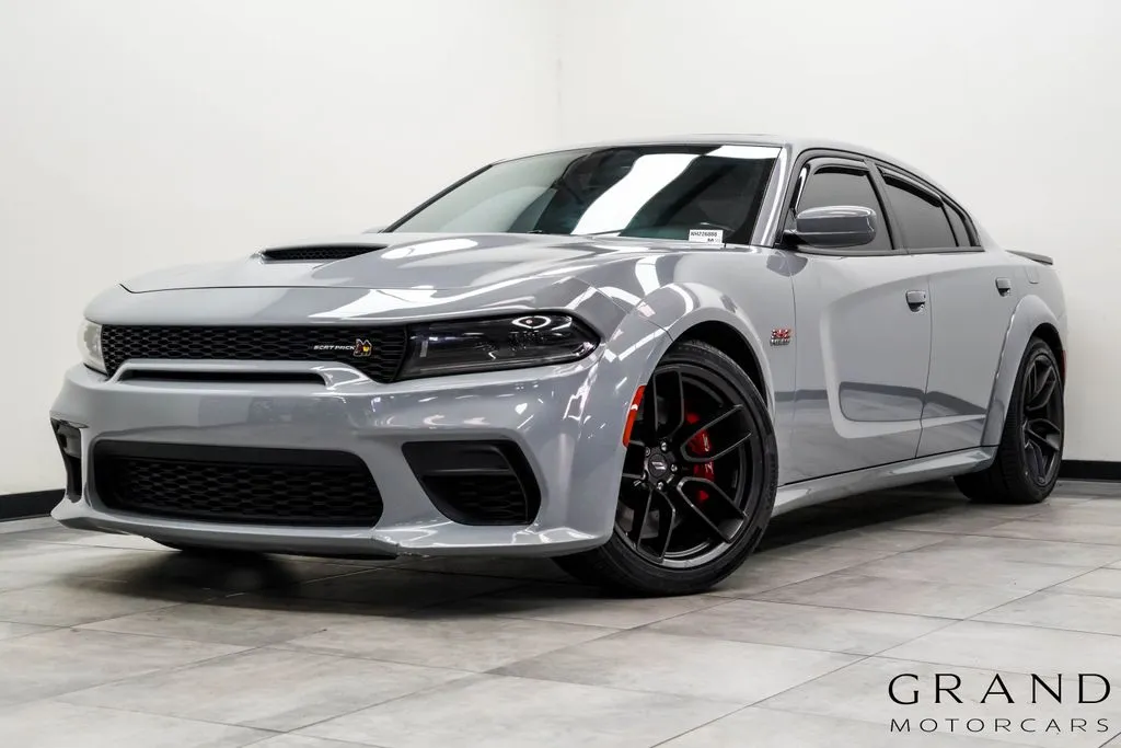 Gray 2022 Dodge Charger R/T Scat Pack Widebody for sale in Marietta, GA