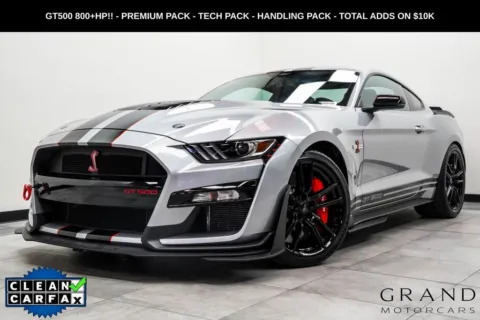 Silver 2021 Ford Mustang Shelby GT500 for sale in Marietta, GA