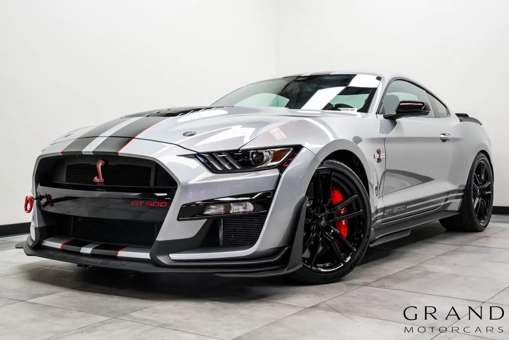 Silver 2021 Ford Mustang Shelby GT500 for sale in Marietta, GA