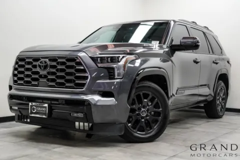 Gray 2024 Toyota Sequoia Platinum for sale in Marietta, GA
