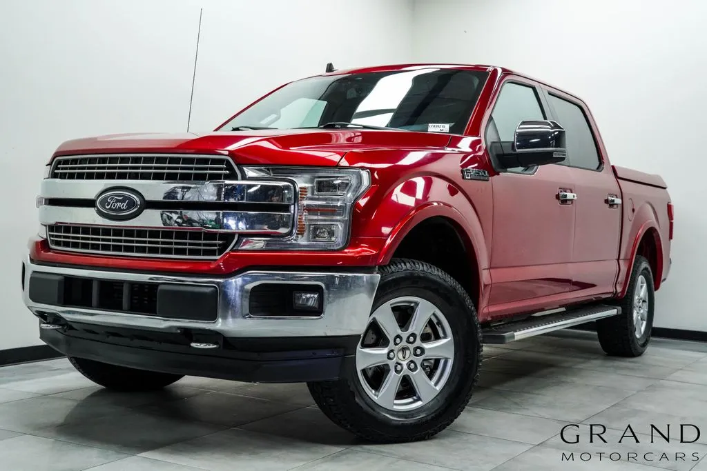 Red 2020 Ford F-150 Lariat for sale in Marietta, GA