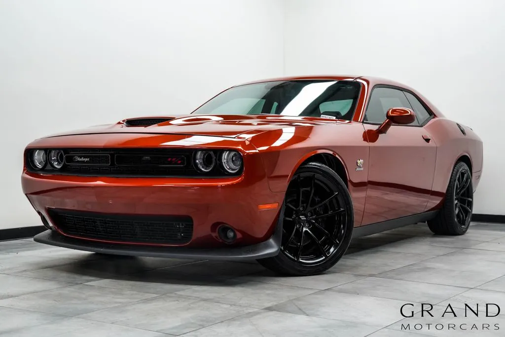 Orange 2021 Dodge Challenger R/T Scat Pack for sale in Marietta, GA