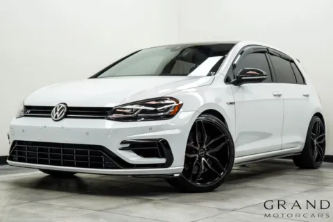 White 2019 Volkswagen Golf R DCC & Navigation 4Motion for sale in Marietta, GA