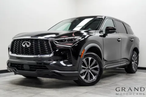 Black 2023 INFINITI QX60 PURE for sale in Marietta, GA