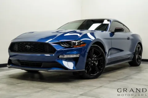 Blue 2022 Ford Mustang EcoBoost Premium for sale in Marietta, GA