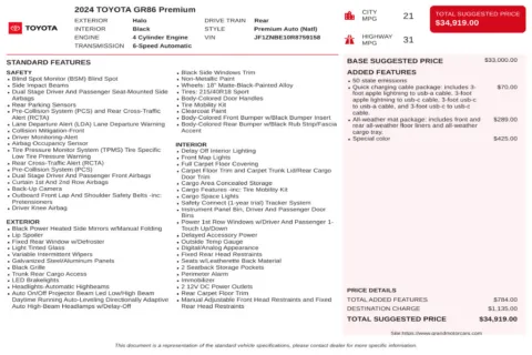 Another view of 2024 Toyota GR86 Premium for sale in Marietta, GA at Grand Motorcars Marietta