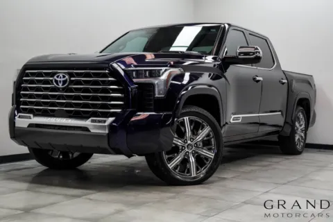 Blue 2022 Toyota Tundra Hybrid Capstone for sale in Marietta, GA