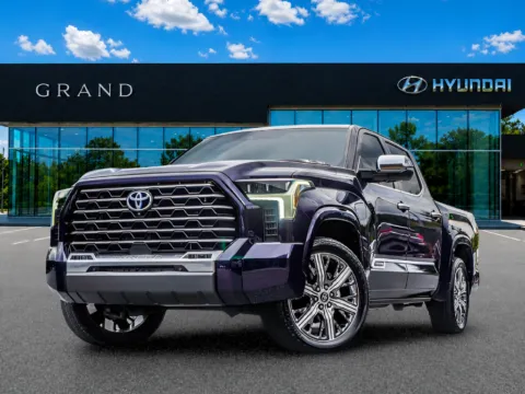 Blue 2022 Toyota Tundra Hybrid Capstone for sale in Marietta, GA