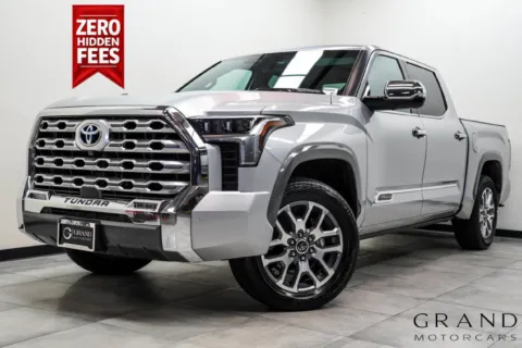 Silver 2024 Toyota Tundra Hybrid 1794 Edition for sale in Marietta, GA