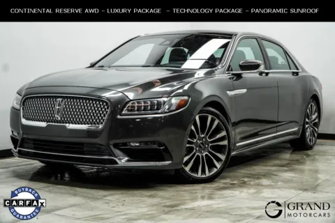 Gray 2018 Lincoln Continental Reserve for sale in Marietta, GA